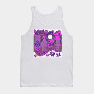 brick soccer board in mandala pattern ecopop Tank Top